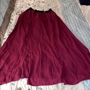 Maxi skirt from Bebe